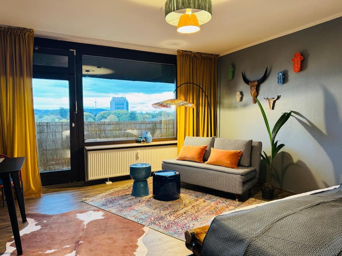 Klassen Stay - Design Studio In 11 Etage - Tolle Aussicht - Sauna, Pool - Netflix Lahnstein Ngoại thất bức ảnh