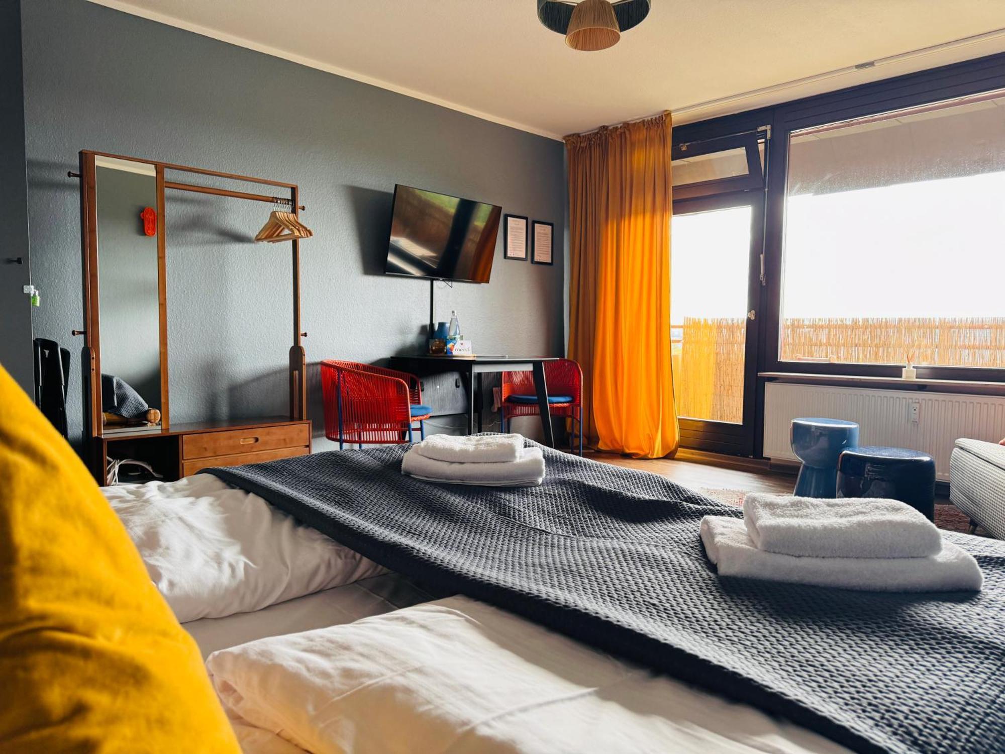 Klassen Stay - Design Studio In 11 Etage - Tolle Aussicht - Sauna, Pool - Netflix Lahnstein Ngoại thất bức ảnh